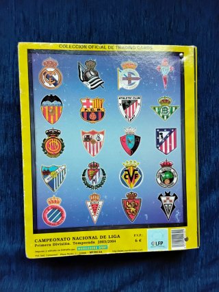 Álbum y 471 cromos Mundicromo Liga 2003/04