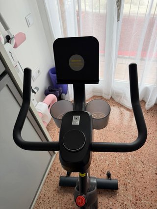 Bicicleta Estática Negra Merach