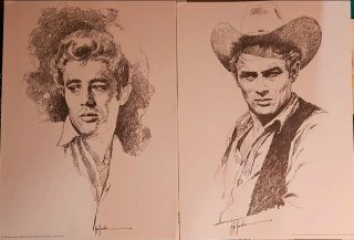 Láminas James Dean (4 unidades)