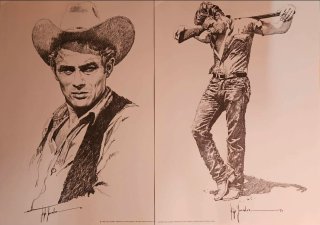 Láminas James Dean (4 unidades)
