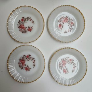Vajilla Termocrisa Vintage Postre/Café x4