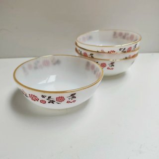 Vajilla Termocrisa Vintage Postre/Café x4