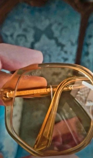 Occhiali da sole Gucci oro/giallo
