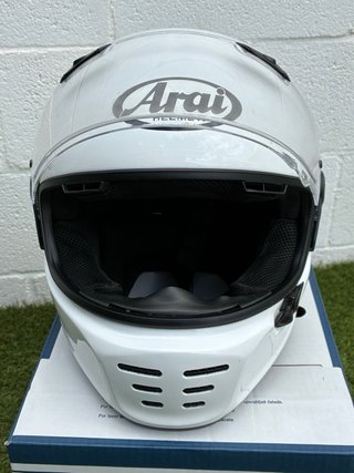 Casco Arai Concept X Talla XL Blanco