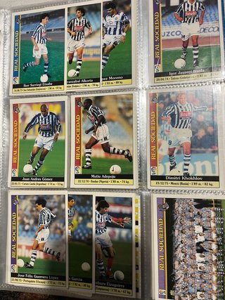 Cromos de Fútbol Real Sociedad