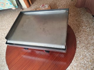 Plancha de gas profesional
