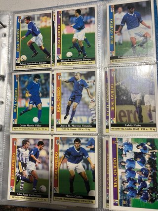 Cromos de Fútbol Real Valladolid