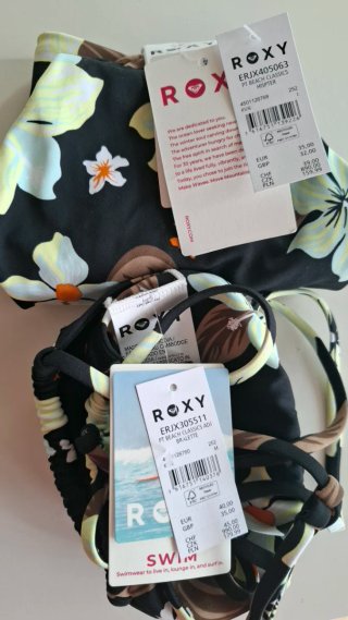Bikini Roxy Talla M/L Estampado Floral