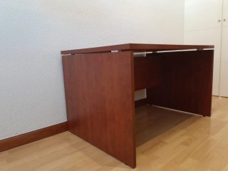 Mesa de despacho madera cerezo