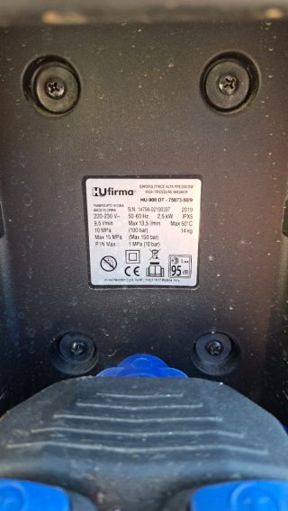 Idropulitrice HU-Firma HU-900 Dual