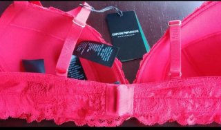 Sujetador Emporio Armani Rojo Talla S