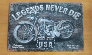 Chapas Harley Davidson Motos Vintage