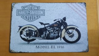 Chapas Harley Davidson Motos Vintage