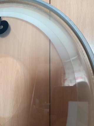 DW 22" Clear Coated para resonante