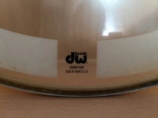 DW 22" Clear Coated para resonante