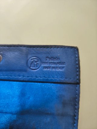 Astuccio porta tabacco in pelle nero