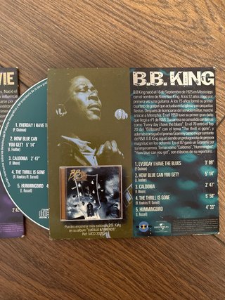CDs Grandes Mitos: B.B. King, Bowie, Diana Ross
