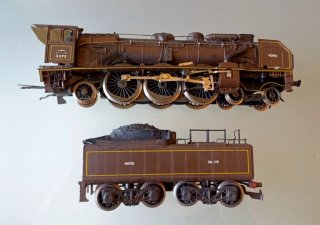 Rivarossi H0 1337 Locomotiva a vapore vintage