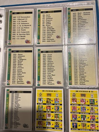 Cromos Fútbol Málaga C.F.