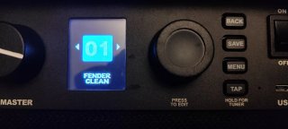 Amplificador Fender con efectos y conexión para PC