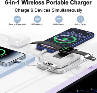 Powerbank magnetico Vexnara con ricarica rapida per iPhone