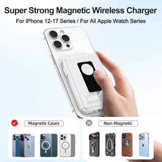 Powerbank magnetico Vexnara con ricarica rapida per iPhone