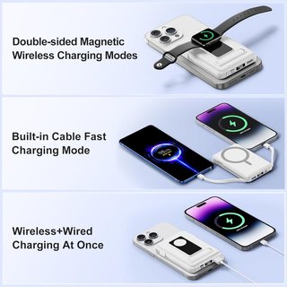 Powerbank magnetico Vexnara con ricarica rapida per iPhone