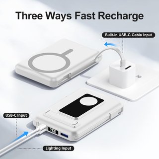 Powerbank magnetico Vexnara con ricarica rapida per iPhone