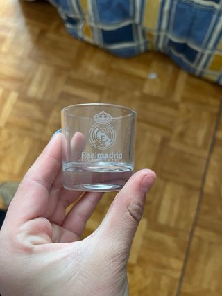 Vasos Real Madrid individuales o todos juntos