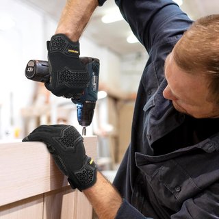 HLDD HANDLANDY guantes trabajo sin dedos