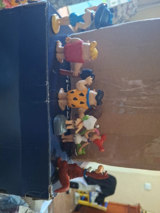 Lote Figuras Los Picapiedra.