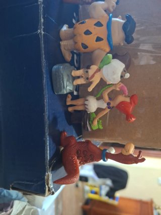 Lote Figuras Los Picapiedra.