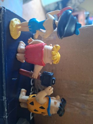 Lote Figuras Los Picapiedra.