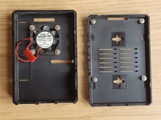 Carcasa Raspberry Pi 4 con Ventilador