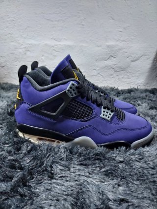 Jordan 4 Retro Morado Negro