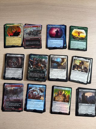 95 Cartas Magic Señor de los anillos
