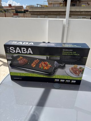 Plancha Eléctrica SABA SB-BBQ-2021 2000W