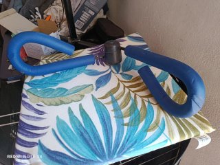 Fitness azul. Pectorales.