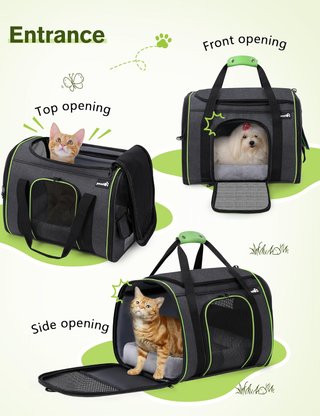 Pecute transportin plegable cómodo seguro portátil