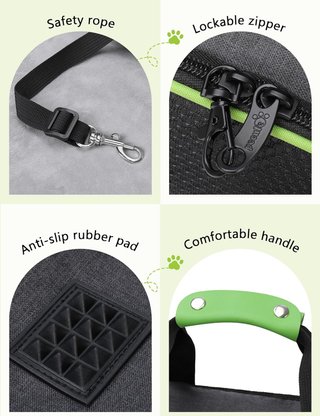 Pecute transportin plegable cómodo seguro portátil