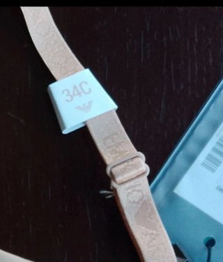Sujetador Emporio Armani 85C Nuevo