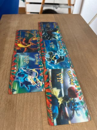 Lote Cartas Pokémon VIP