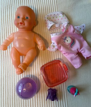 Lote Juguetes Hello Kitty, Muñeca, Comiditas