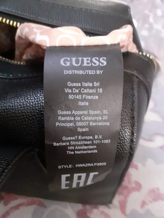 Bolso original de Guess Negro