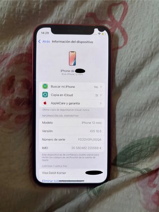 iPhone 12 mini 256GB Rojo