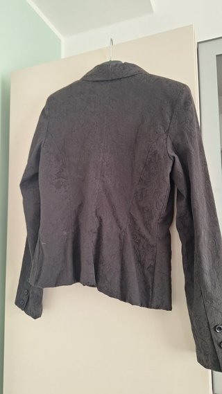 Blazer Koralline sciancrato nero