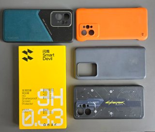 4 Fundas y 2 Protectores Pantalla Realme GT2 Pro