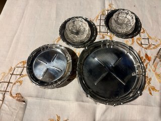 Set Vintage Antipastiera, Sale e Pepe