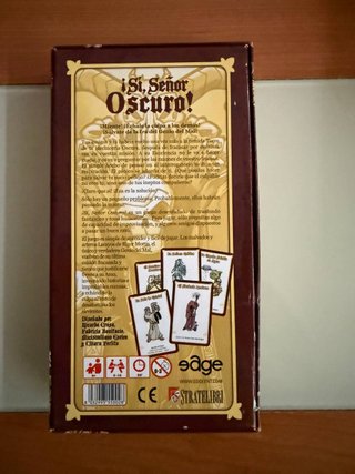 Si, Señor Oscuro! Juego de Mesa
