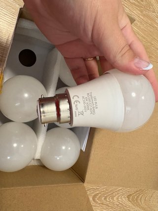 6 Bombillas Blancas